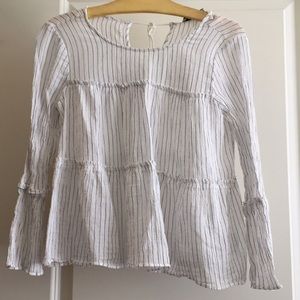 madewell striped blouse